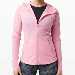Lululemon Mist over windbreaker - azalea pink
